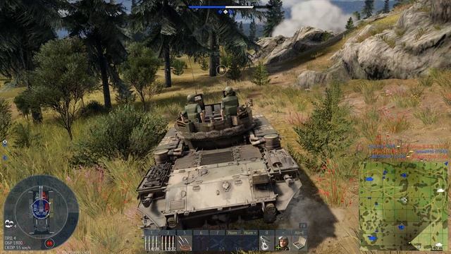 War Thunder США БР 4.0 Неубиваемый М4А2