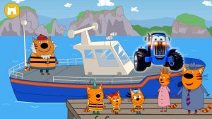 СИНИЙ ТРАКТОР - ТРИ КОТА - ПУТЕШЕСТВИЕ НА КАМЧАТКУ - ИГРОВОЙ МУЛЬТИК ДЛЯ ДЕТЕЙ