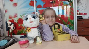 Интерактивный котёнок для Мирославы Распаковка и обзор