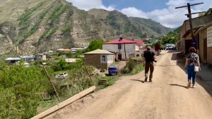 Селение Кахиб , дорога к старому Кахибу Дагестан май 2024