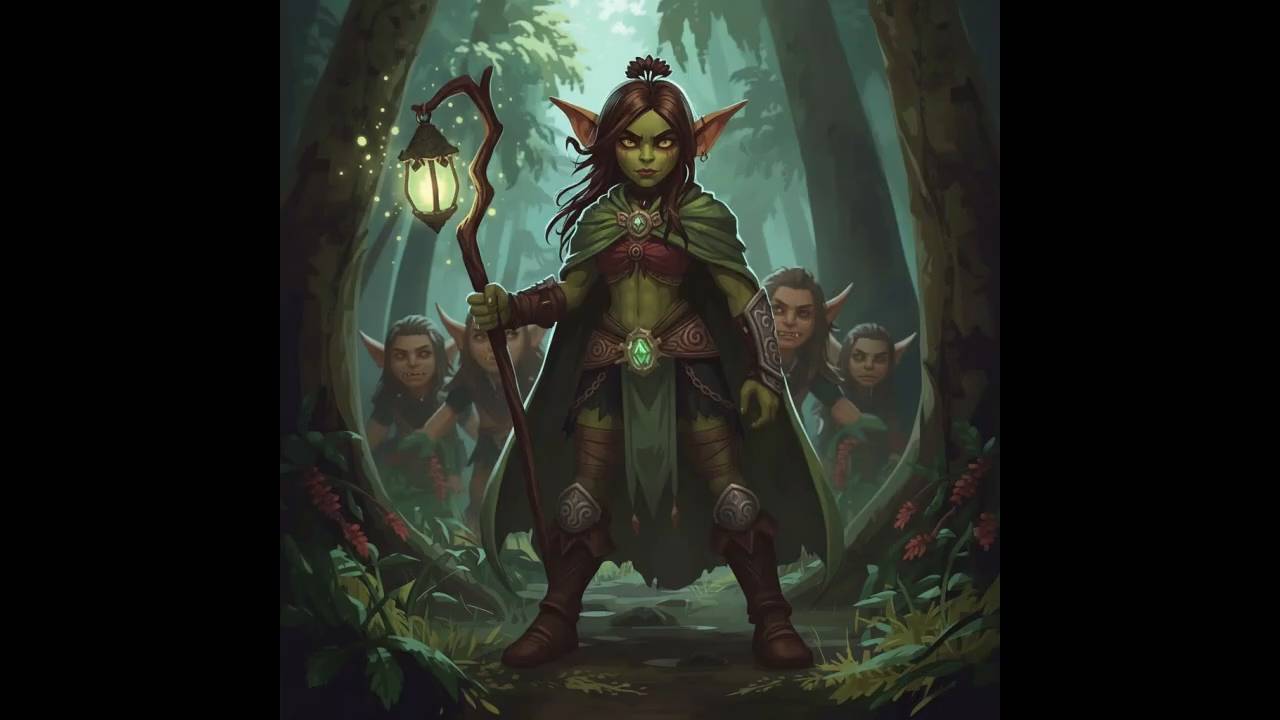 The Goblin Diva: Echoes of the Whisperwood — Ash and the Ashen Dead (ИИ, идея моя, metal opera)(+16)