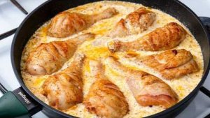 Куриные голени на сковороде ❗Вкуснее, чем в духовке😊 Вкусный и быстрый ужин для семьи‼️