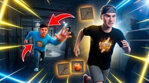 ⚡ПОЧТИ НЕВОЗМОЖНО! Побег с 2 ячейками инвентаря ➣ ПОБЕГ ОТ БЛОГЕРА