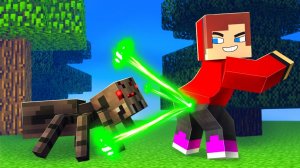 ДЖЕЙ ДЖЕЙ ПУКАЕТ НА ПАУКА - МАЙНКРАФТ МУЛЬТИКИ