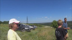 По Дону 26.06.16 (день 4-й) Outlender в крутую горку не едет.