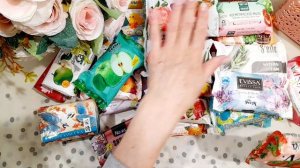 АСМР ШУРШАНИЕ. ПЕРЕБИРАЮ ЯРКОЕ МЫЛО. ШЕЛЕСТ И ШУРШАНИЕ УПАКОВКИ.