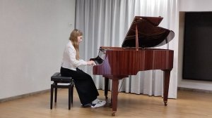 Сницкая Таисия, ДШИ № 76, Крамер И. Этюд № 1