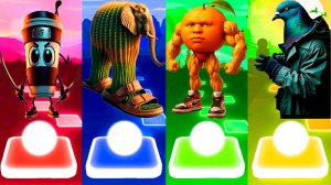 Coffin Dance БРЕЙНРОТ Итальянские Мемы | Tiles Hop №354