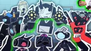 Скибиди Туалет, но это Basics in Behavior - Реакция на 미친 샥쿠(crazy sharku) - ! ? басик ин бихевиор