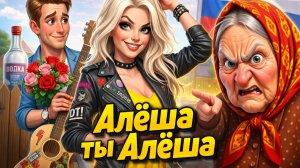 Алёша ты Алёша | Весёлый панк-клип| Нейромилфа