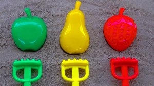 Гигантские Фрукты и Ягоды | Названия Фруктов | Мультики для для детей и Песенки для малышей