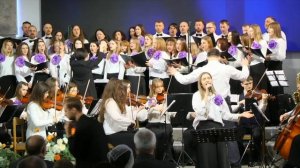 Господь ,Ты с нами /  Сводный симфонический оркестр ОЦХВЕ Республики Беларусь