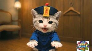 【Офисный котик Муги】Репортаж из жизни Муги,который весело провёл время за покупками к Хэллоуину 🐱🎃