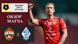 ЦСКА - Динамо Махачкала обзор матча