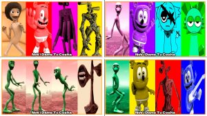 Зелёный Человек Танцует Dame Tu Cosita Music Video Megamix #69-72 в Tiles Hop - NoV