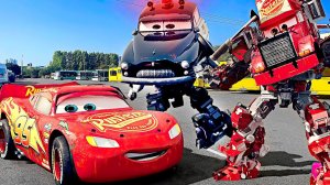 МУЛЬТИКИ ПРО МАШИНКИ 🚗 МОЛНИЯ МАКВИН И ПОГОНИ ПО КРУПНОМУ. ВСЕ СУПЕРСИЛЫ БРОШЕНЫ В ЭТУ ГОНКУ