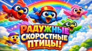 Гонка радужных  птиц | МУЛЬТИКИ ДЛЯ ДЕТЕЙ | МУЛЬТЯХА ТВ