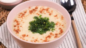 Крем-суп с молоком