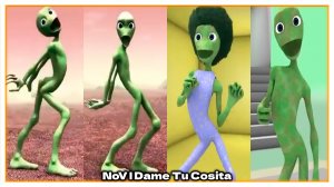 Зелёный Человек Танцует Dame Tu Cosita Music Video 2025 Гумибер и Сиреноголовый #75 в Tiles Hop