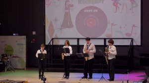 М.Блантер "!Джон Грей" исполняет ансамбль саксофонистов ДШИ им.Даргомыжского