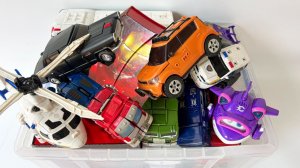 Обзор Коробка, полная игрушек. Робот-трансформер