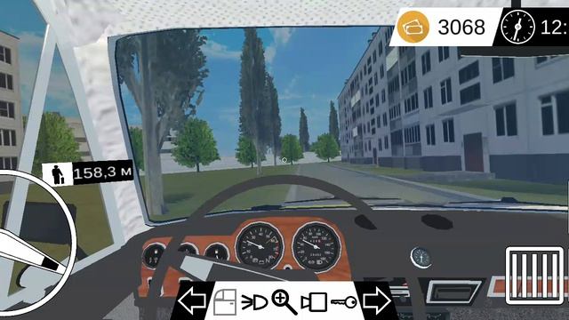 я играю кар симулятор автомобиль и авто ретро