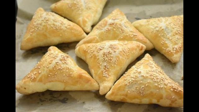 САМСА ИЗ СЛОЕНОГО ТЕСТА