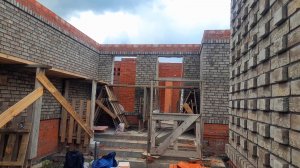 Та самая кладка 3D. Дом из Бельгийского кирпича по интересному проекту. Кадры из архивов.