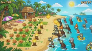 ПОБЕДА ЗОМБИ против растений! Plants vs Zombies ПвЗ PvZ Растения против Зомби