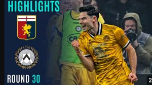 Дженоа - Удинезе. Обзор матча. Италия, тур 30