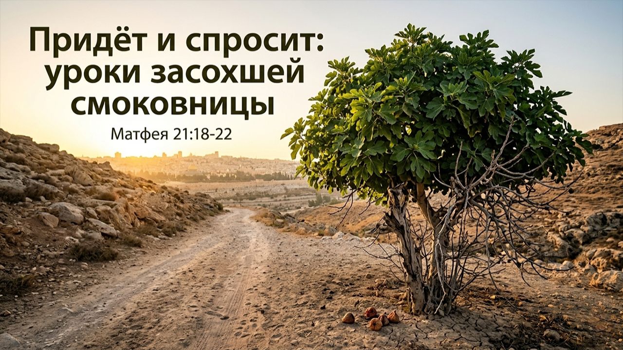 Придёт и спросит: уроки засохшей смоковницы | Константин Блинов