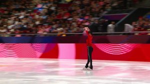 Аделия Петросян исполнила четверной тулуп в короткой программе на Т-Банк Кубке Первого канала