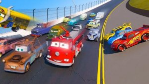 МУЛЬТИКИ ПРО МАШИНКИ 🚗 МОЛНИЯ МАКВИН И ПАРА СЕКУНД НА ОБГОН. ДОРОГА ЯРОСТИ НА ПУТИ К ЧЕМПИОНСТВУ