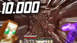 ВЫКОПАЛ 10 000 БЛОКОВ В АДУ В МАЙНКРАФТ!