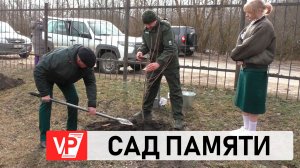 В ВОЛГОГРАДСКОЙ ОБЛАСТИ СТАРТОВАЛ НОВЫЙ СЕЗОН АКЦИИ «САД ПАМЯТИ»
