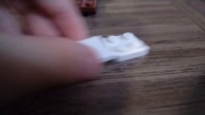 Кровать из lego minecraft