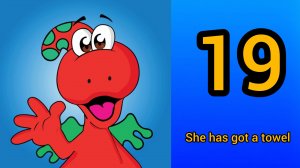 Gogo 19 | She’s got a towel! | Пляжные предметы | Has got для детей | Английский на каникулах