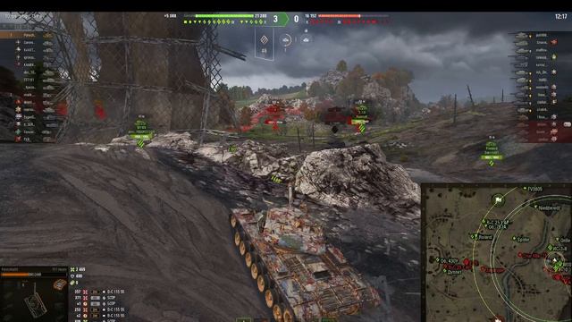 Мир танков.Задача выжить выполнена.