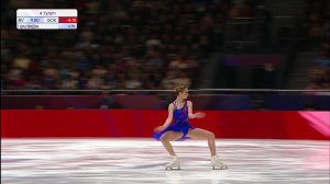 Валиева впервые после дисквалификации выступила с короткой программой на Т-Банк Кубке Первого канала