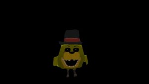 Фнаф 4 в чикен Ган от лица фредбера