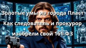 Золотые умы из города Пласт: Как следователь и прокурор изобрели свой 161-ФЗ