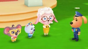 Панда. Панда школьный автобус. Полицейская машинка. Часть 5.