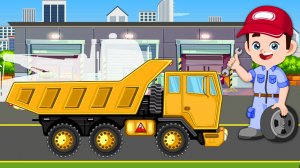 Автомеханик и Машинки на Автосервисе - Познавательные мультики - Профессии и Машинки для детей