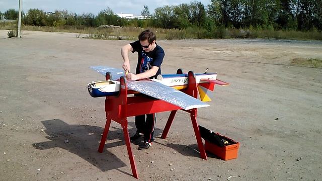 Сборка модели Атлант №2.