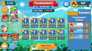 Angry Birds Friends. Турнир (21.03.2026). Все уровни 3 звезды. Прохождение от SAFa.