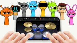 СПРУНКИ МУЗЫКА ПРЯМО НА ТЕЛЕФОНЕ! ВОССОЗДАЁМ ПЕРСОНАЖЕЙ SPRUNKI ПРЯМО В РЕАЛЬНОЙ ЖИЗНИ РЕАКЦИЯ