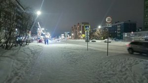 Воркута. 20.03.26. Парк Пионеров, ДКШ, фонтан.