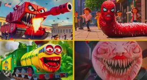 МАКВИН-ТАНК против ПАУКА-ЧЕРВЯКА 🚜🕷️ ВЕСЕЛЫЙ ТАНЕЦ: Смешные МУЛЬТИКИ ✨🚀