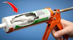 Засох герметик в тюбике? Не выбрасывайте засохший силикон! Секретный способ «оживить» герметик