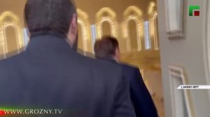 Махмуд-Али Калиматов прибыл в Чеченскую Республику поздравить семью Главы ЧР с Ид аль-Фитр